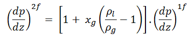 two-phase pressure drop - equation2
