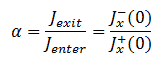 albedo - reflection coefficient - equation