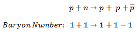 baryon-number-example-violation