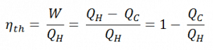 thermal efficiency formula - 2