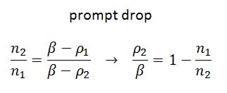 rod drop - prompt drop